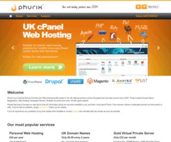 Phurix.co.uk(Phurix Ltd) Screenshot