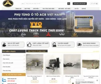 Phutungotoacb.com(Phụ Tùng Ô Tô Chính Hãng) Screenshot