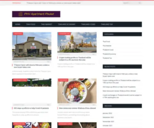 Phvapartmentphuket.com(PHV Apartment Phuket) Screenshot