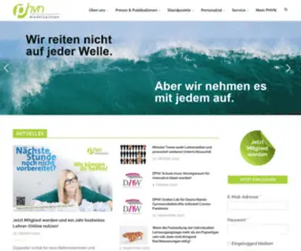 PHVN.de(Philologenverband Niedersachsen) Screenshot