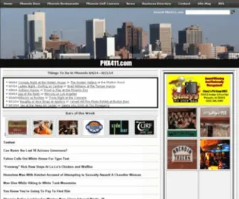 PHX411.com(Phoenix News and Reviews) Screenshot