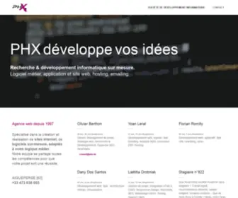 PHX.im(Agence web) Screenshot