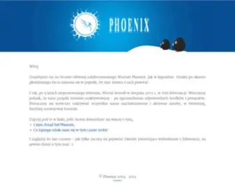 PHX.pl(Zahibernowany Wortal Phoenix) Screenshot