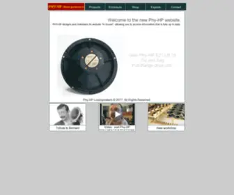 PHY-HP.com(Index) Screenshot