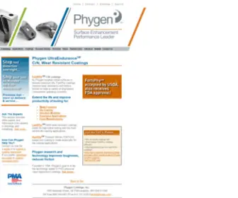 PHygen.com(Wear Resistant) Screenshot