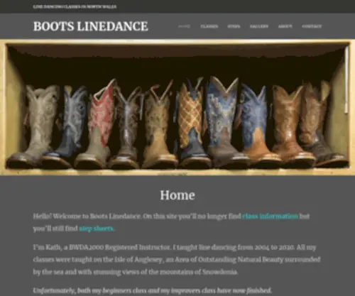 PHYlbern.org.uk(Line dancing classes in North Wales) Screenshot