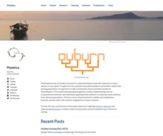 PHyletica.org(About) Screenshot
