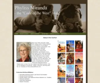 PHylissmiranda.com(Home Page) Screenshot