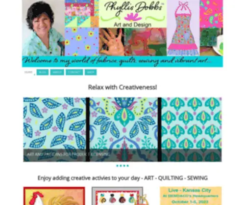 PHYllisdobbs.com(Art Licensing Images and Designs Phyllis Dobbs) Screenshot