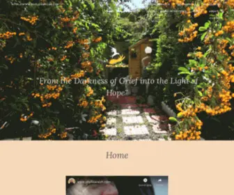 PHYllismarywalsh.com(From the darkness of grief into the light of hope) Screenshot