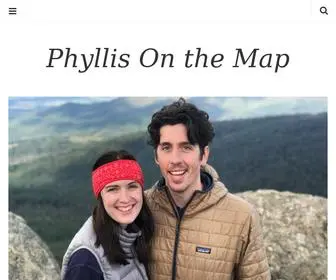 PHYllisonthemap.com(Phyllis On the Map) Screenshot