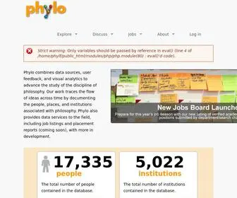 PHylo.info(PHylo info) Screenshot