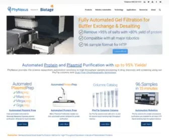 PHynexus.com(PhyNexus Automation) Screenshot