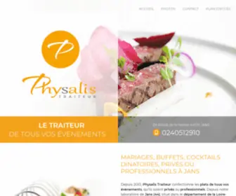 PHysalis-Traiteur.com(Physalis) Screenshot