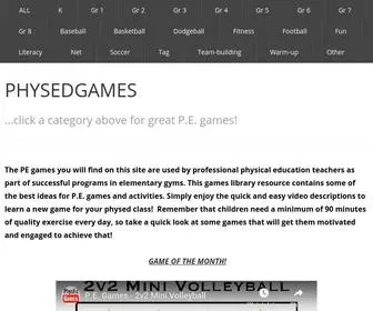 PHysedgames.com(Click a category above for great P.E) Screenshot