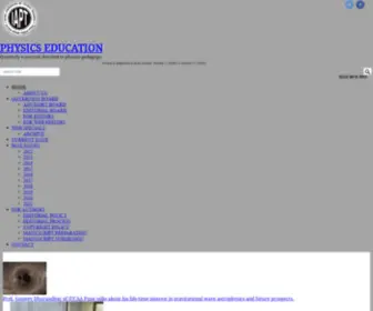 PHysedu.in(Physics Education) Screenshot