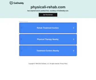 PHysicali-Rehab.com(PHysicali Rehab) Screenshot