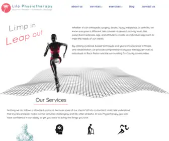 PHysicaltherapyinboca.com(Limp In) Screenshot