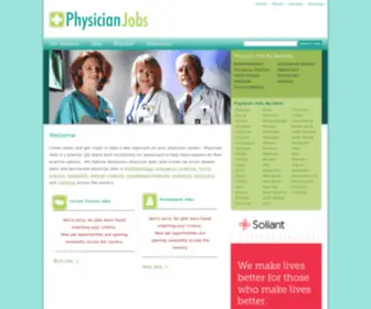 PHysician-Jobs.net(Permanent physician jobs) Screenshot