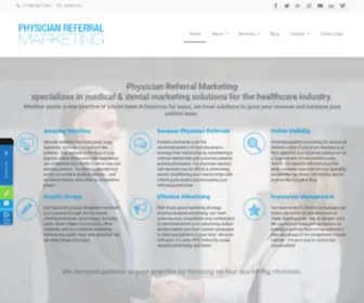 PHysicianreferralmarketing.com(Physician Referral Marketing) Screenshot