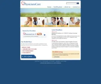 PHysicianscare.com(PHysicianscare) Screenshot