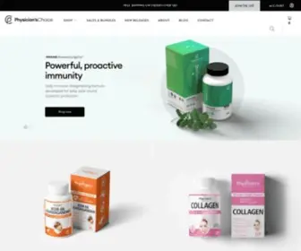 PHysicianschoice.com(Physician's Choice Offers High Quality Supplements) Screenshot
