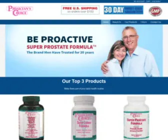 PHysicianschoicevitamins.com(Physician's Choice Vitamins) Screenshot