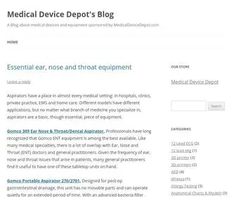 PHysiciansequipmentblog.com(Medical Device Depot's Blog) Screenshot