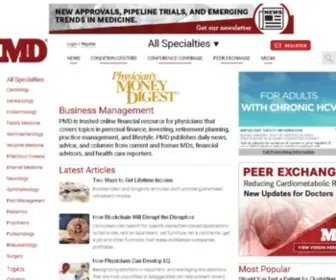 PHysiciansmoneydigest.com(PMD is trusted online financial resource for physicians) Screenshot
