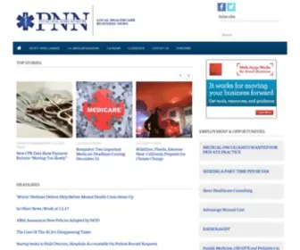 PHysiciansnewsnetwork.com(Physician Resource for Local Healthcare Business News) Screenshot