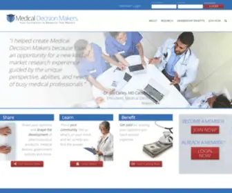 PHysiciansroundtable.com(Your Connection to Research That Matters) Screenshot