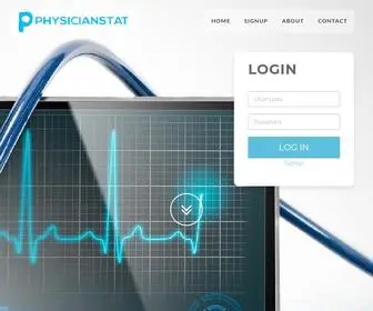 PHysicianstat.com(Medical Chatbot) Screenshot