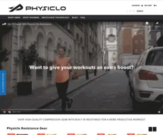 PHysiclo.com(Compression Tights with Resistance by Physiclo) Screenshot