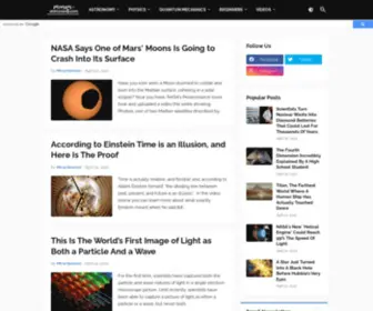 PHysics-Astronomy.com(PHysics Astronomy) Screenshot