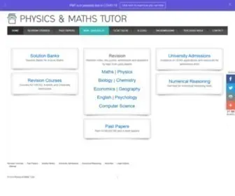 PHysicsandmathstutor.com(Physics & Maths Tutor Physics & Maths Tutor) Screenshot