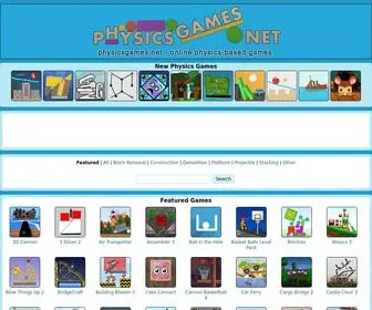 PHysicsgames.net(Physics Games) Screenshot