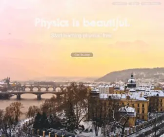 PHysicsisbeautiful.com(Physics is Beautiful) Screenshot