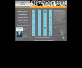 PHysicsmatters.com(A New World View) Screenshot
