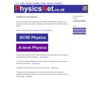 PHysicsnet.co.uk(Physics GCSE & A) Screenshot