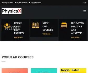 PHysicsx.in(Physics Online Classes For JEE Mains & Advance) Screenshot