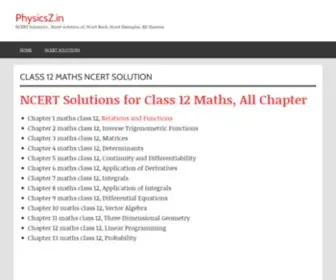 PHysicsz.in(Ncert Books) Screenshot