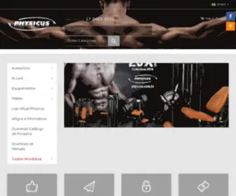 PHysicus.com.br(Indústria) Screenshot