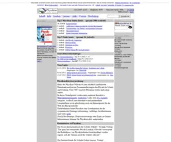 PHysikon.de(PHysikon) Screenshot