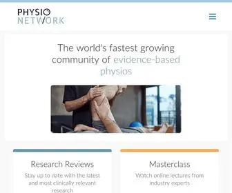 PHysio-Network.com(Physio Network) Screenshot