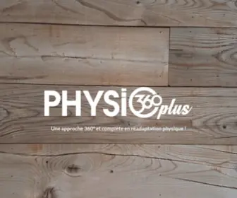 PHysio360Plus.ca(Physio 360 Plus) Screenshot