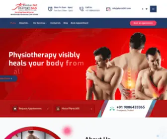 PHysio365.com(Physiotherpy Treatment Center in Bangalore) Screenshot