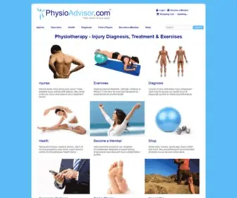 PHysioadvisor.com.au(Injury Diagnosis) Screenshot