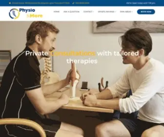 PHysioandmore.co.uk(Physio Kingston) Screenshot