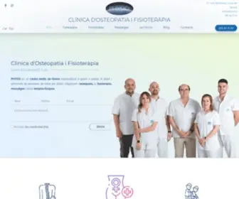 PHysio.cat(Clínica d'Osteopatia i Fisioteràpia a Girona) Screenshot