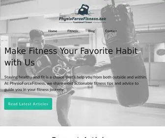 PHysioforcefitness.net(Physio Force Fitness) Screenshot